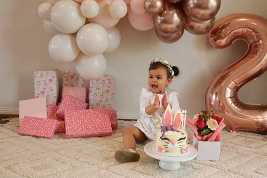 Homemade DIY Birthday Cake For Childs Birthday