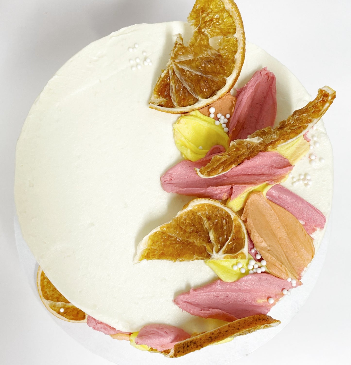 Orange-Summer-DIY-Cake-Kit-Birthday-Christening-BabyShower-Summer-Cake