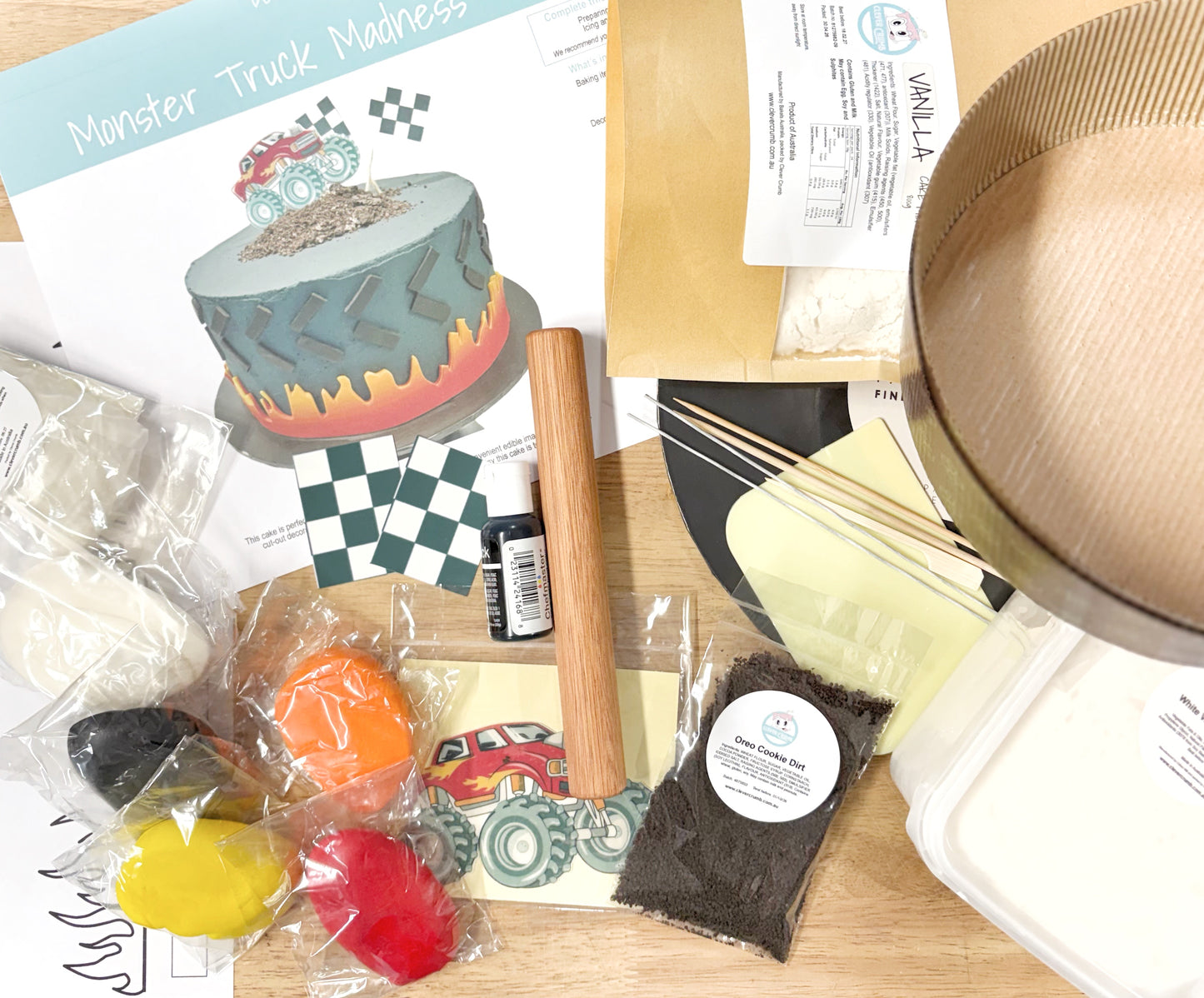 Monster_Truck_Cake_Kit_Contents_Pre-made_Icing