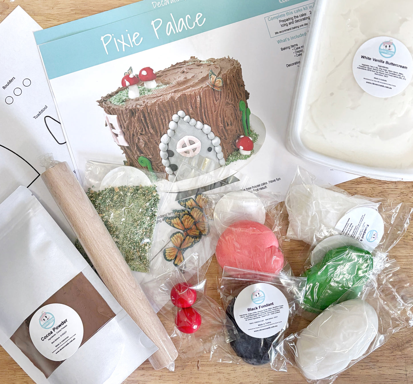 Pixie_Palace_Cake_Decorating_Kit_Contents_Pre-made_Icing