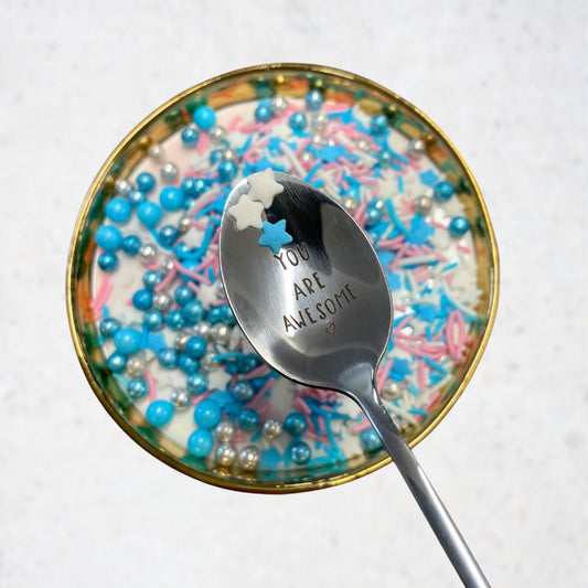 Sprinkle Spoon, You Are Awesome Saying.