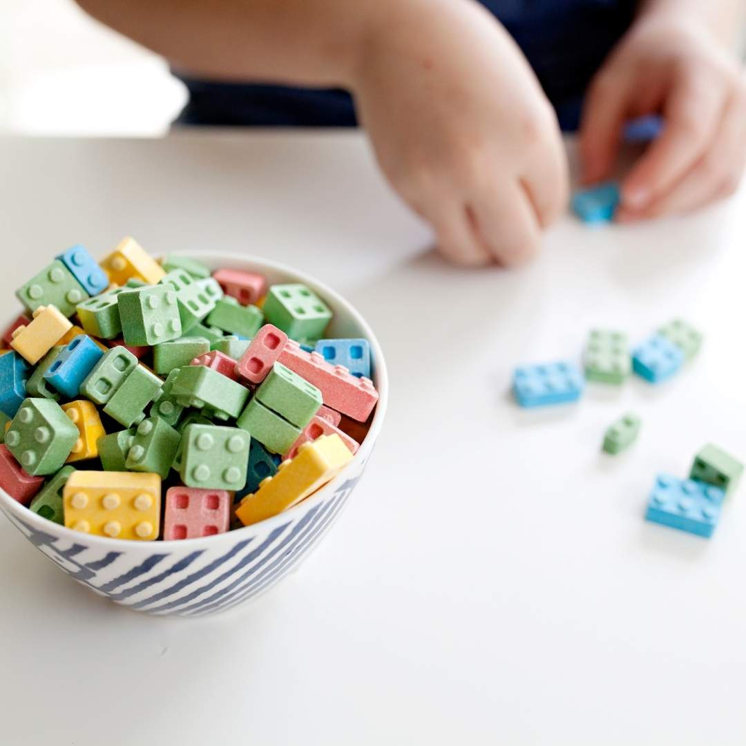 Lego confectionery, DIY Cupcake Kit.