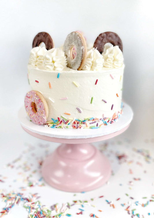 Donut Cake, Donut Cake Kit, Best Donut Cake, Girls Birthday Cake, Donut Themed Birthday