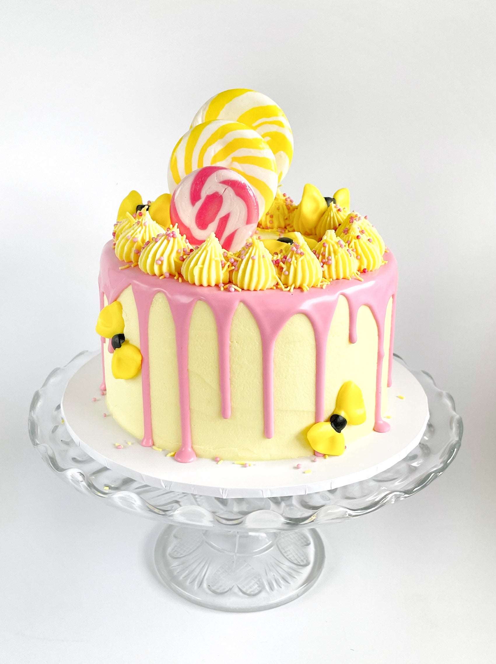 Tutti Frutti DIY Cake Kit Decorate With Edible Bows Pineapples