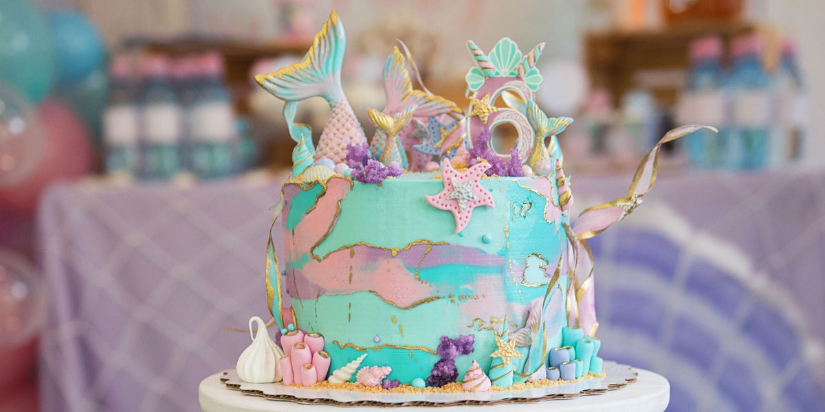 How to Bake and Decorate a Magical Mermaid Cake Easily – Clever Crumb