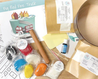Big_Red_Fire_Truck_Cake_Kit_Contents_Standard_Icing