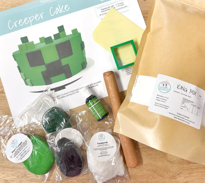 Creeper_Cake_Decorating_Kit_Contents_Standard_Icing