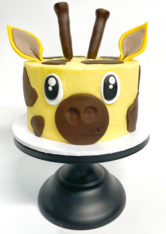 DIY Giraffe Cake Kit, Safari Animal Cake, Baby Shower Cake, 1st Birthday Cake, Africa