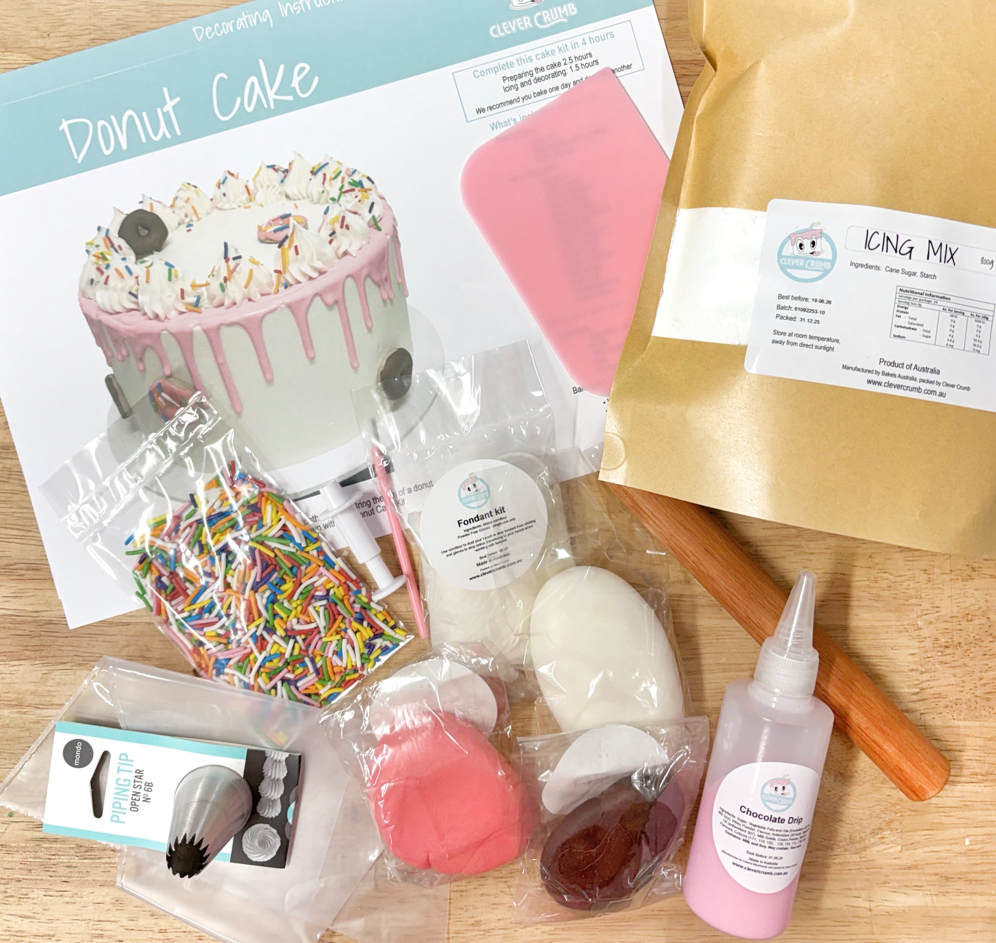 Donut_Cake_Decorating_Kit_Contents_Standard_Icing