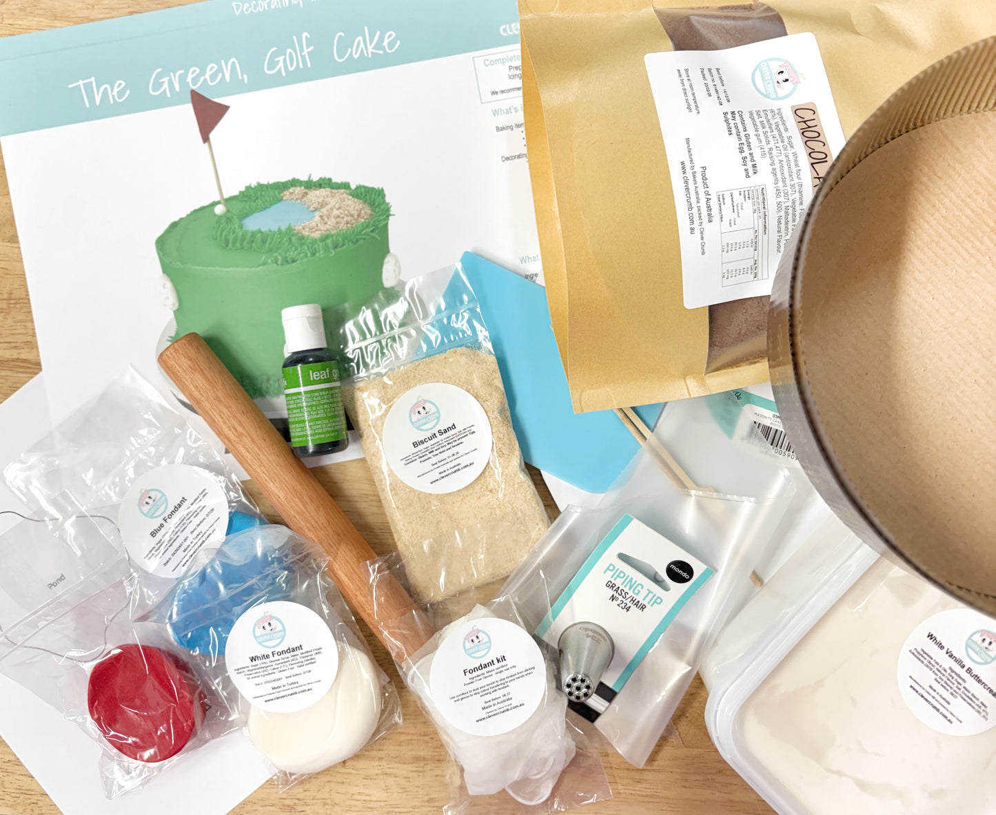 Golf_Cake_Kit_Contents_Pre-made_Icing