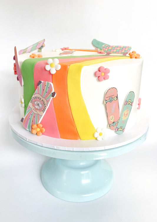 Groovy Skateboard Cake Kit