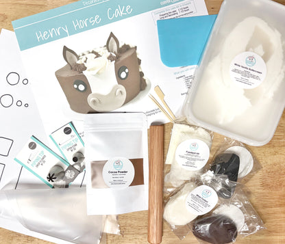 Henry_Horse_Cake_Decorating_Kit_Contents_Pre-made_Icing