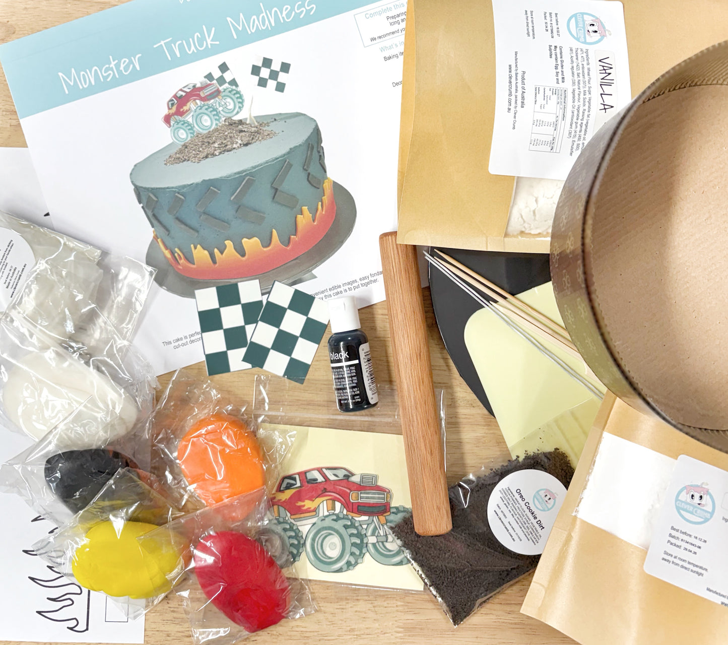 Monster_Truck_Cake_Kit_Contents_Standard_Icing