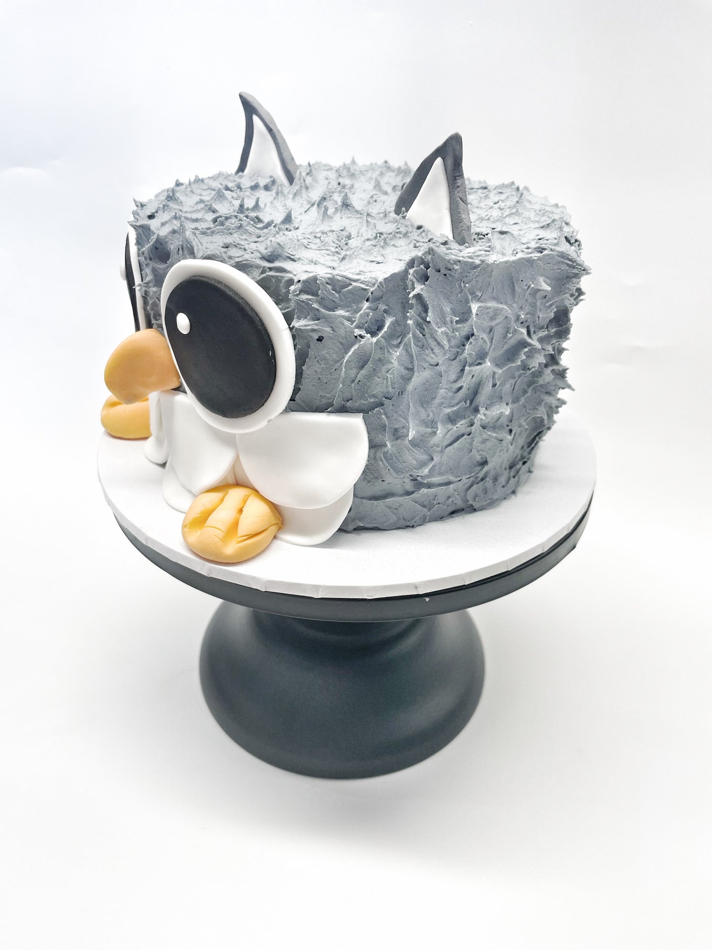 Image of an adorable owl cake created using the Owl DIY Cake Kit