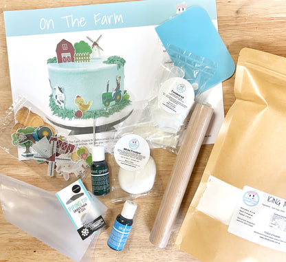 On_The_Farm_Cake_Decorating_Kit_Contents_Standard_Icing