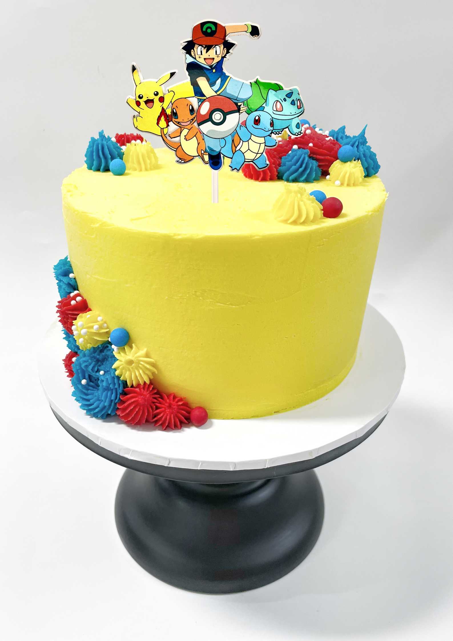 Pokemon-inspired cake kit with Pokemon cake topper suggestion