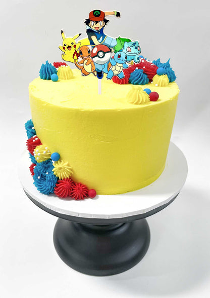 Pokemon-inspired cake kit with Pokemon cake topper suggestion
