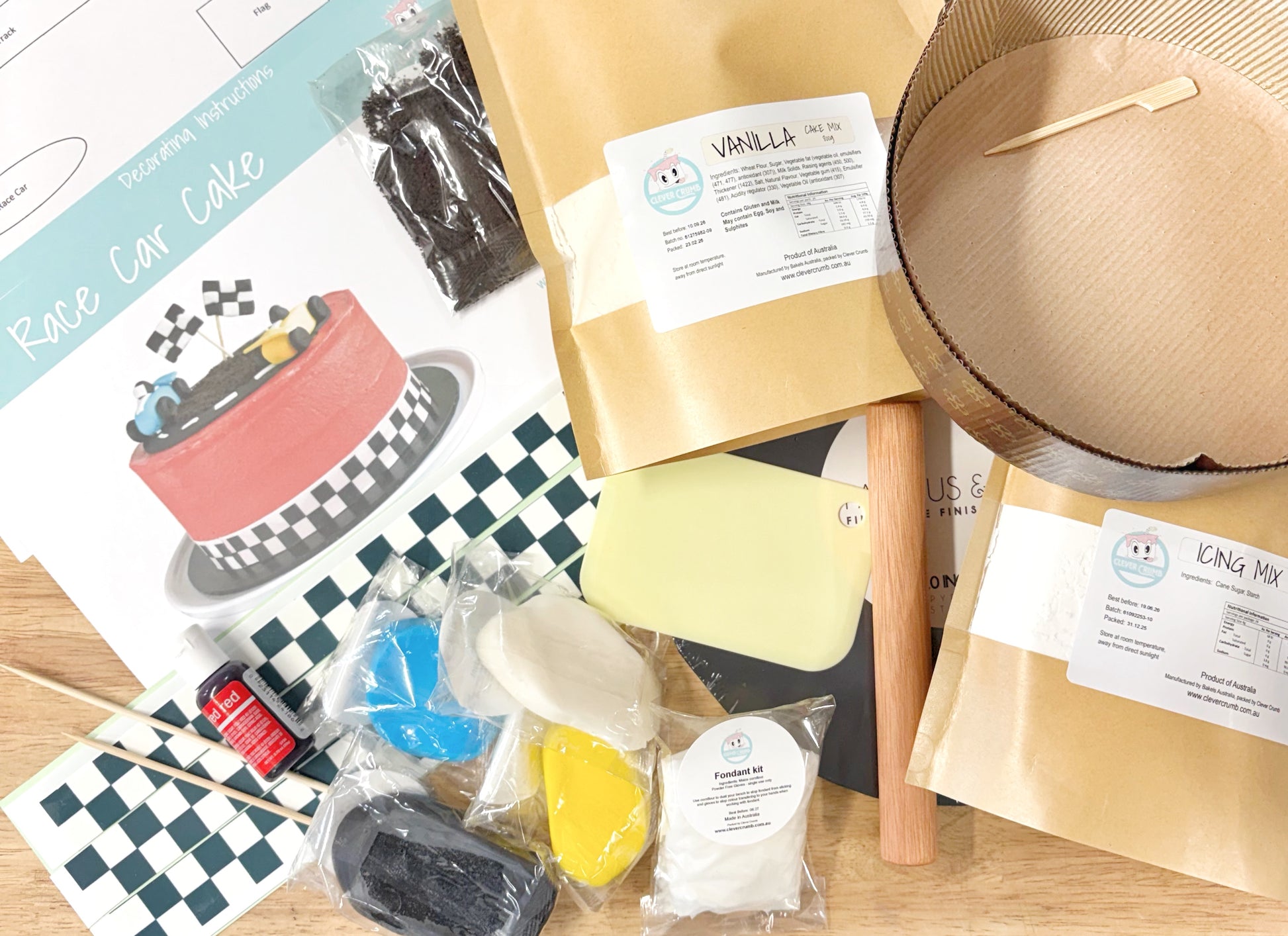 Race_Car_Cake_Kit_Contents_Standard_Icing