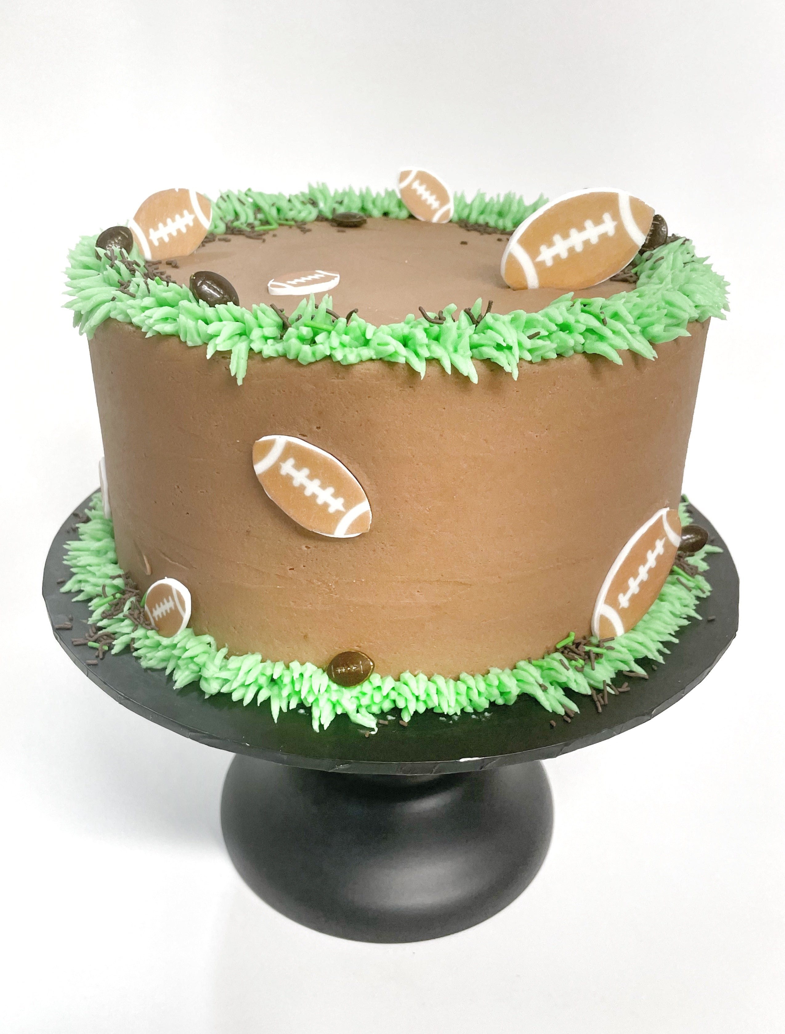 Sugar Rugby Ball Cake