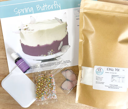 Spring_Butterfly_Cake_Decorating_Kit_Contents_Standard_Icing