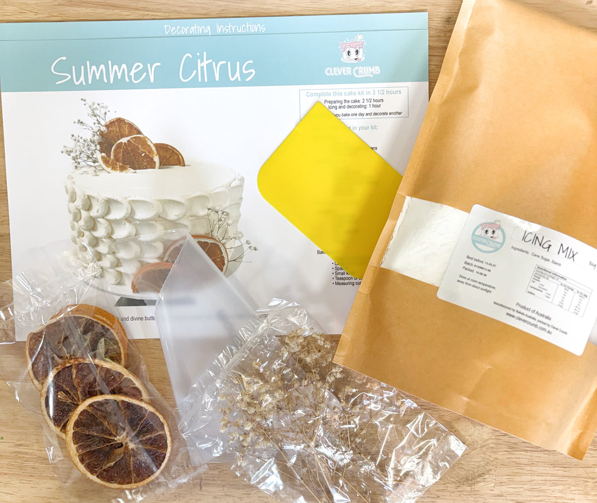 Summer_Citrus_Cake_Decorating_Kit_Contents_Standard_Icing