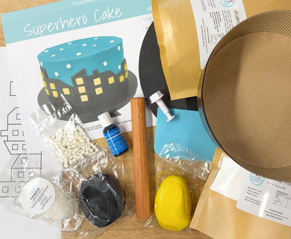 Superhero_Cake_Kit_Contents_Standard_Icing