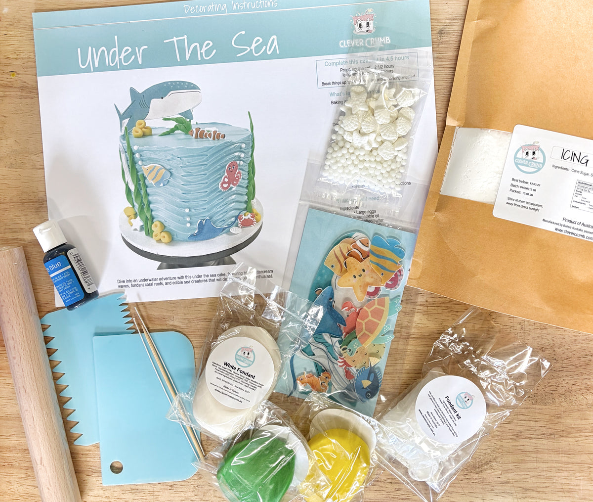 Under_The_Sea_Cake_Decorating_Kit_Contents_Standard_Icing