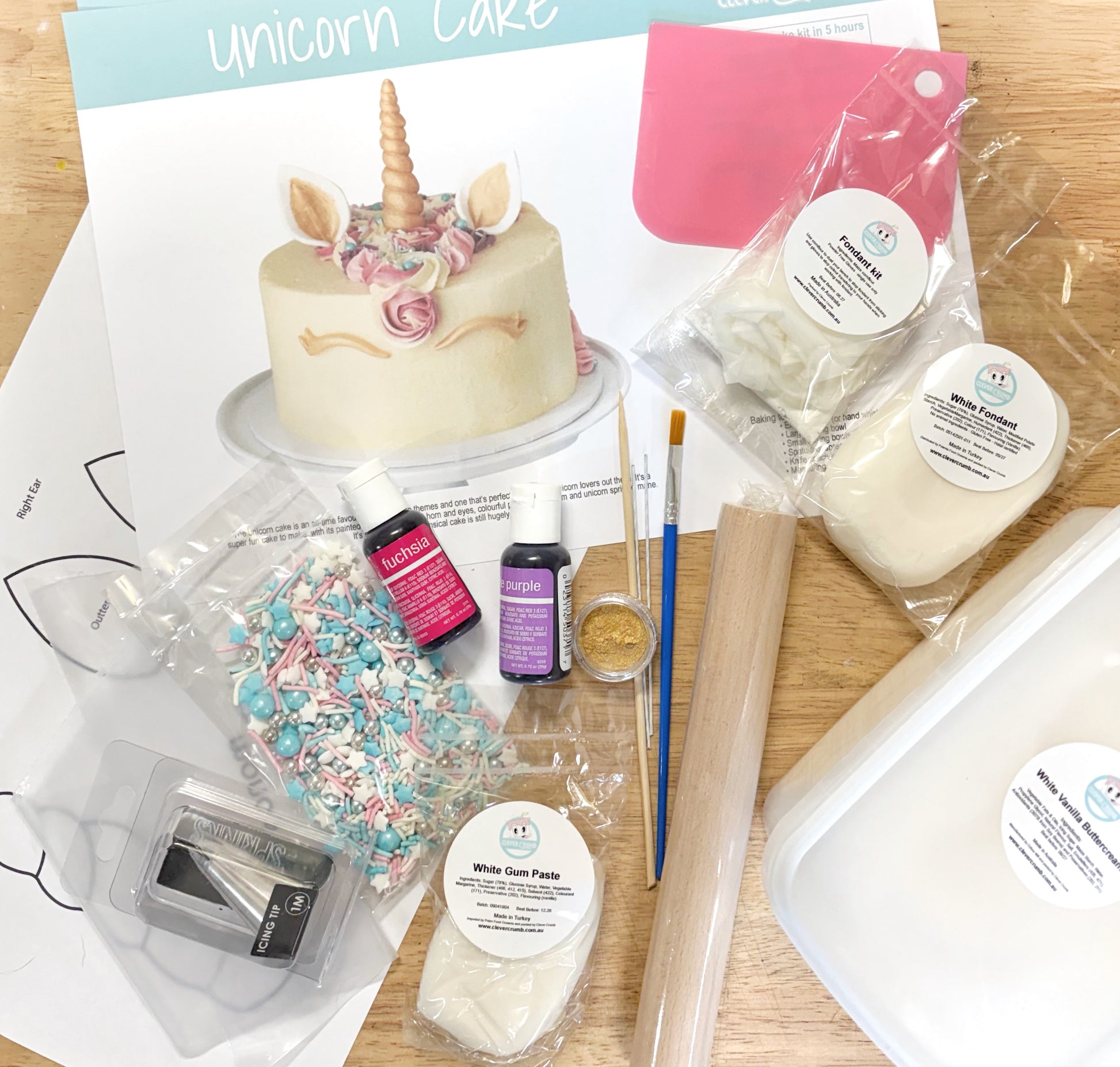 Unicorn_Cake_Decorating_Kit_Contents_Pre-made_Icing