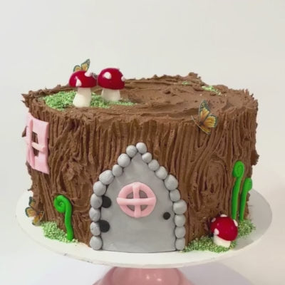 Owl Tree House Cake | Gloverly Cupcakes