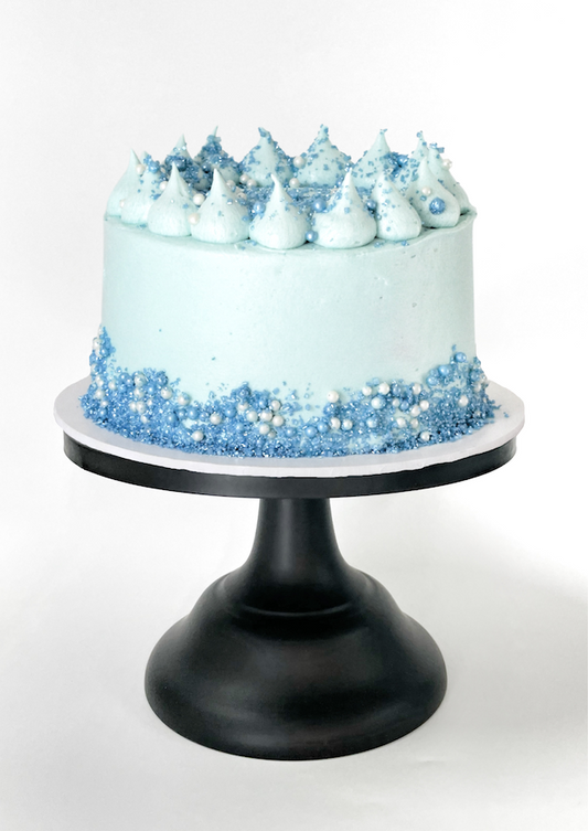 Clever Crumb Bubblegum Blue DIY Cake Kit, Blue Cake, Baby Shower Cake, Boys Birthday Cake, Male Birthday Cake, Blue mixed sprinkles