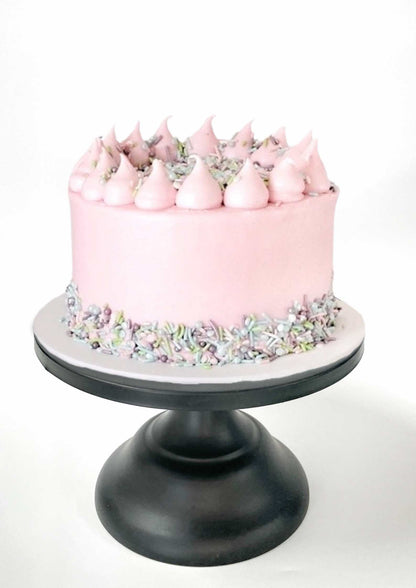 Clever Crumb Cotton Candy Pink DIY Cake Kit, Cotton Candy Pink Cake, Pink Cake, Baby Shower Cake, Girls Cake, Simple Cake, Mermaid Sprinkles