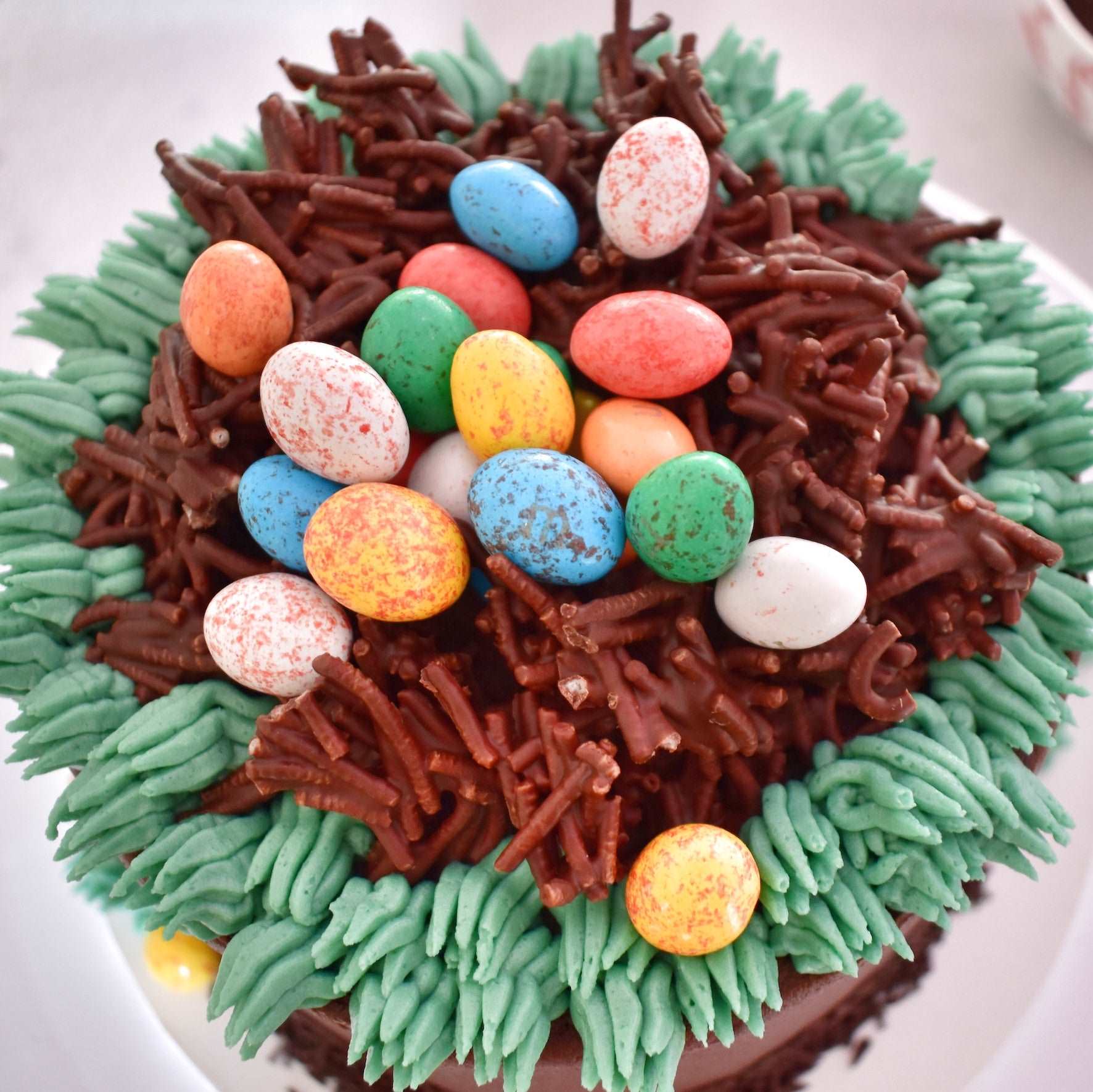 Easter DIY Cake Kit, Easter Nest, Easter egg cake, Homemade Easter Cake, Chocolate Cake Kit