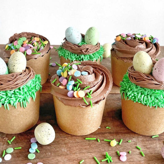 Easter DIY Cupcakes, Easter Baking, Easter eggs, Holiday Baking, Easy Cupcakes, Homemade