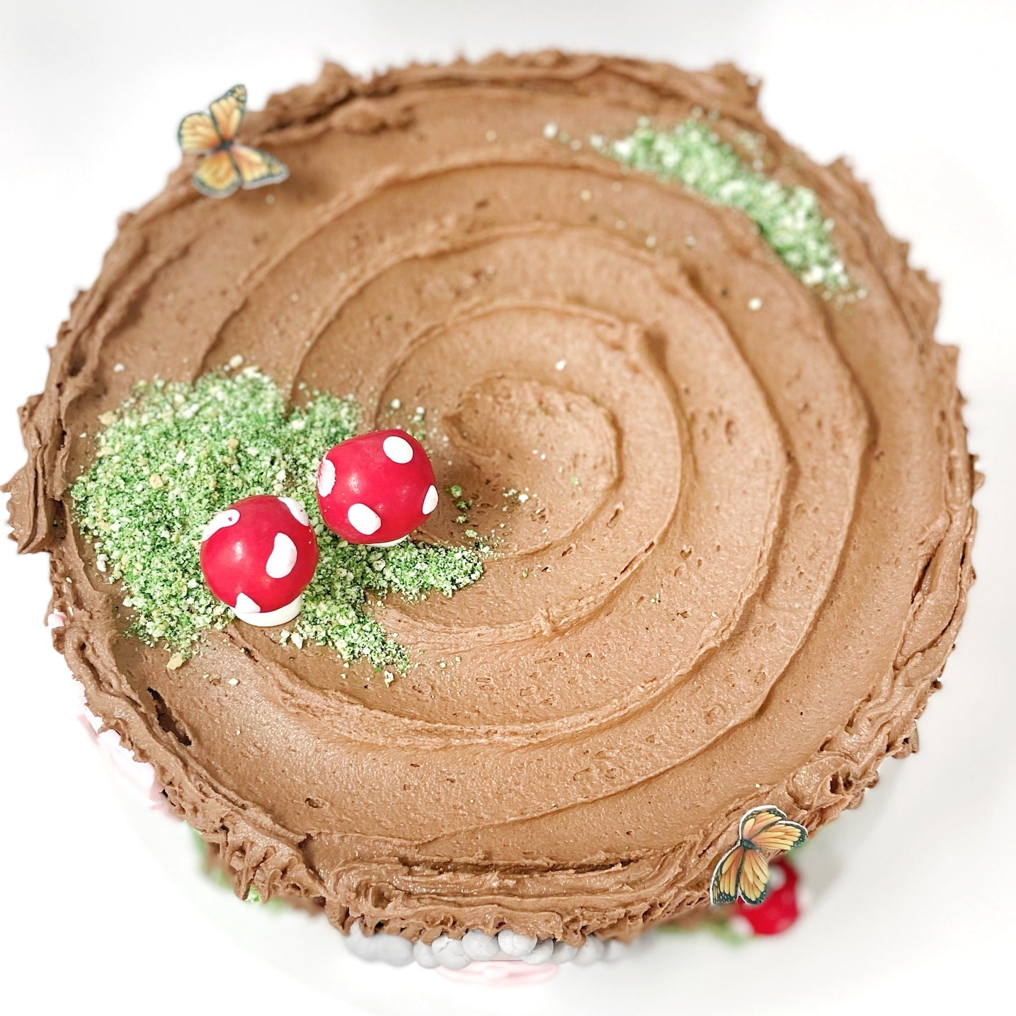 A fondant icing woodland theme birthday cake. : r/Cakes