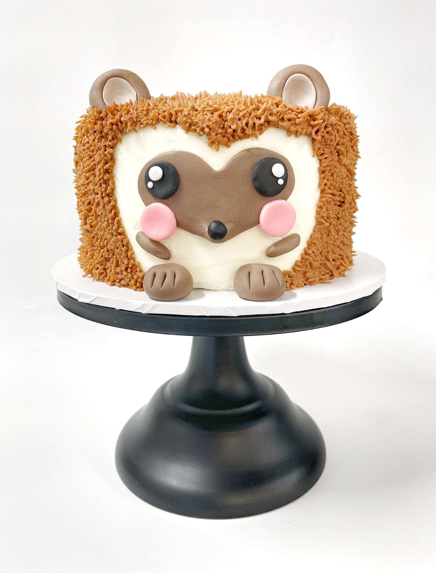 Hedgehog DIY Cake Kit, Hedgehog Cake, Woodland Animal Cake, Woodland Themed Party, Nature Party.
