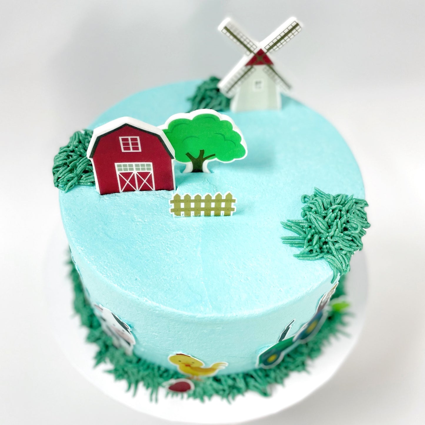 Farmyard Cake Kit, Farm Birthday, Farm Cake, Barn Cake, Animal Cake
