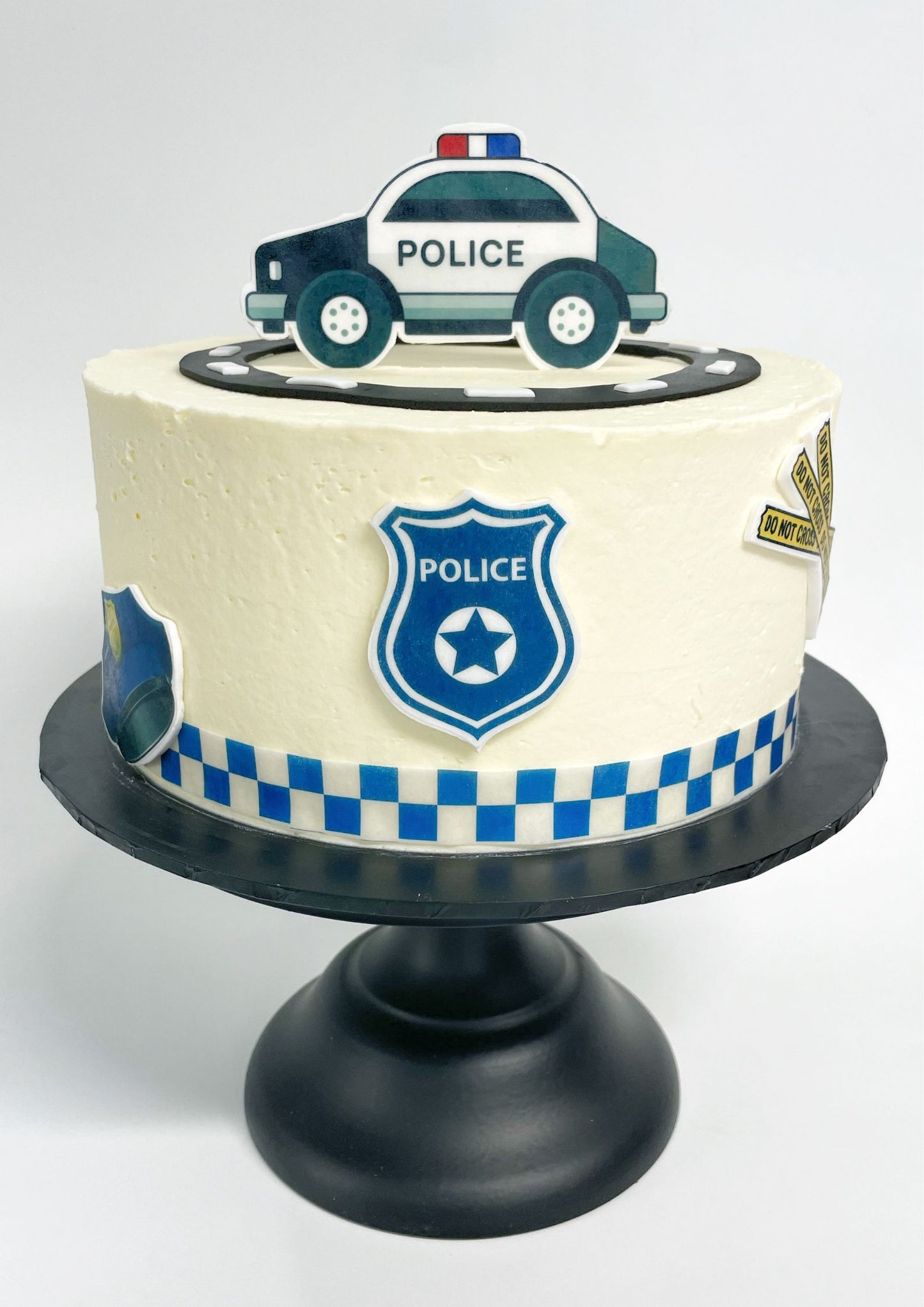 Police DIY Cake Kit, Patrol cake, Police Man Cake, Easy Cake Kit.