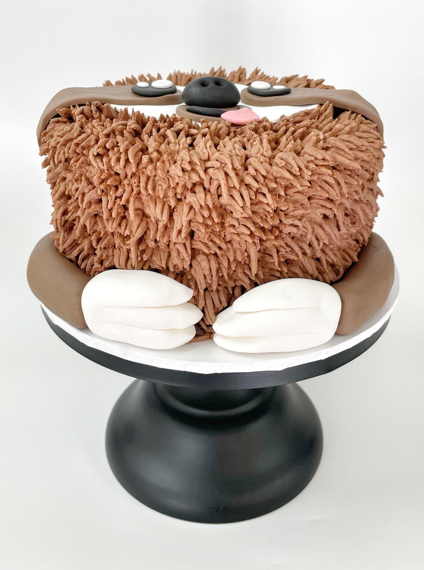 The Sensational Cakes: Butter cream sheep swirls design animal cream series  birthday cake Singapore #sheepcake