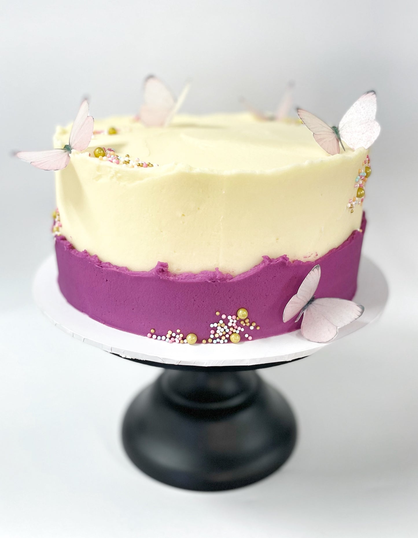 Butterfly DIY Cake Kit, Edible Butterflies, Nature Cake.