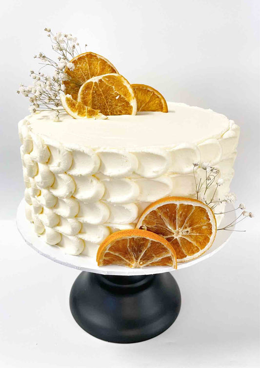 Summer DIY Cake Kit, Citrus DIY Cake Kit, High Tea Cake, Dried Fruits Cake, Christening Cake