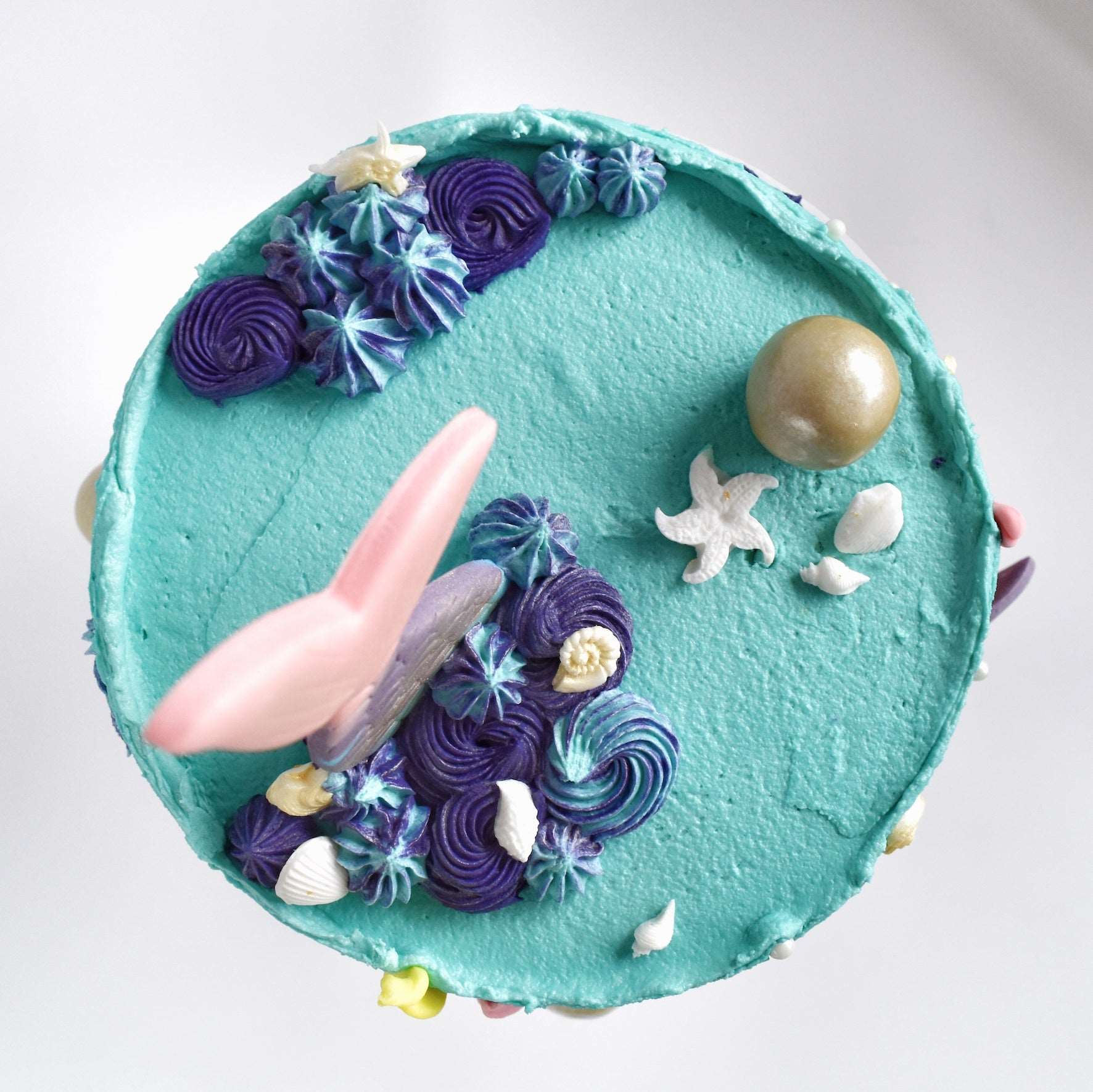 Mermaid Cake Topper Under the Sea Birthday Girl Mermaid - Etsy Australia