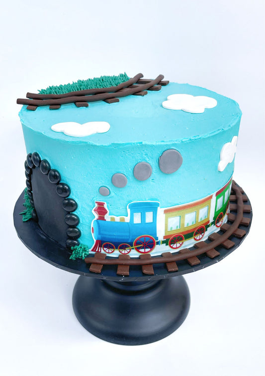 DIY Train cake kit, Thomas The Tank Engine Cake, Railway cake, Puffing Billy Cake