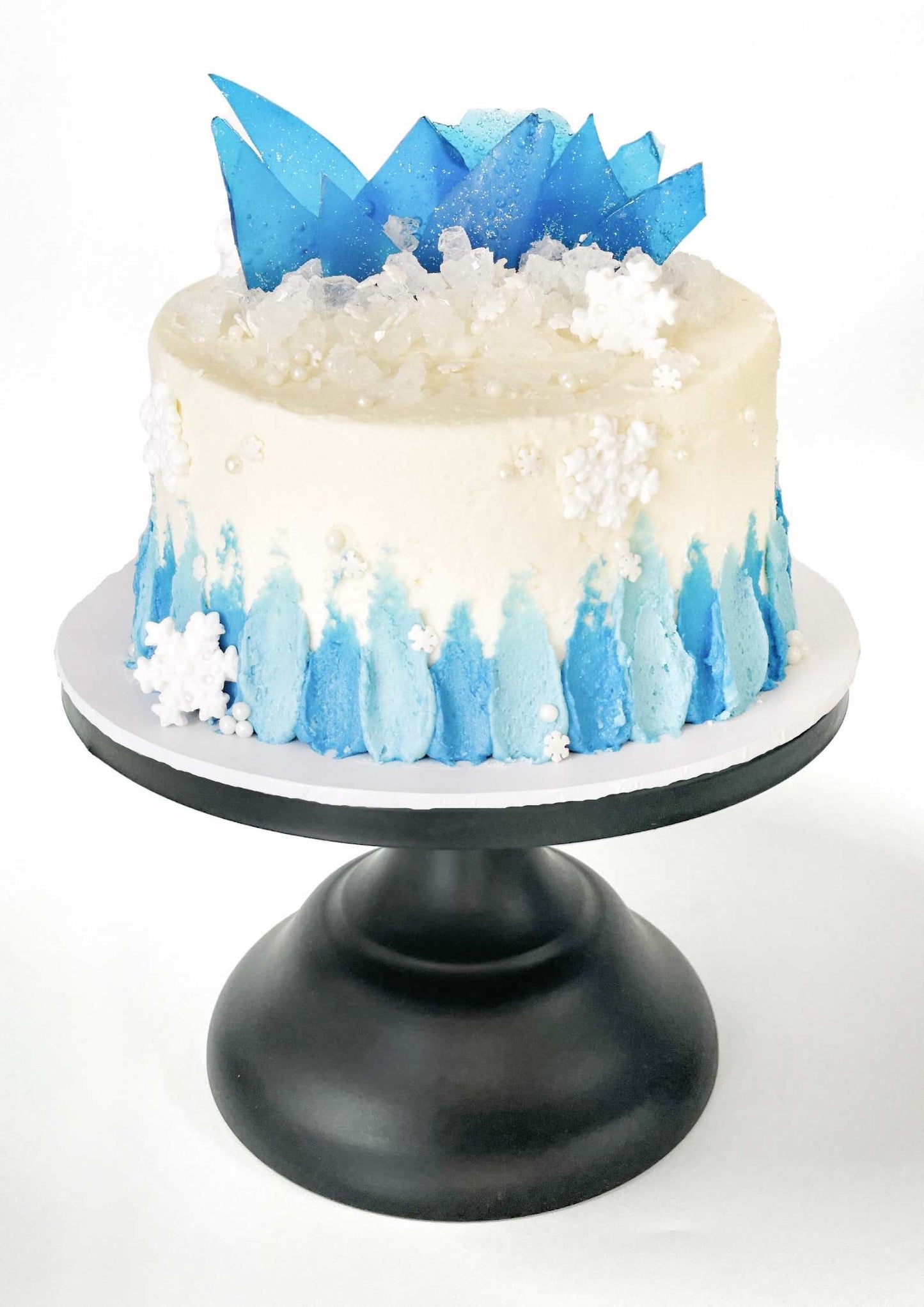 Frozen Cake, Frozen DIY Cake Kit, Winter Wonderland Cake, Iceland Cake, Ice Princess Cake, Snowflake Cake, Winter Cake