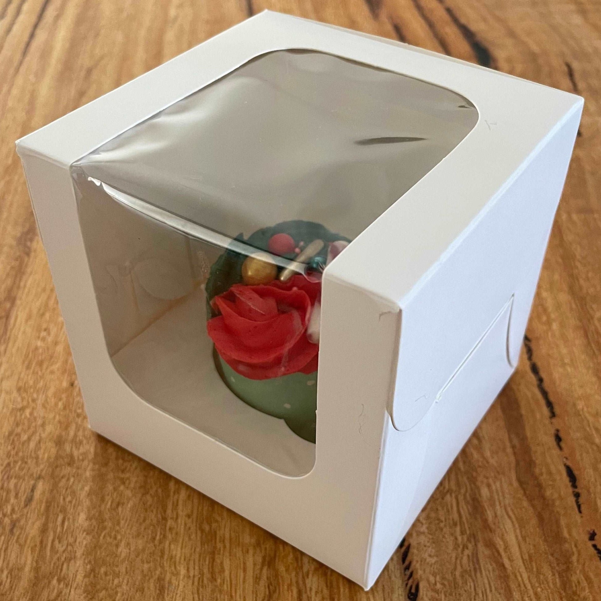 Individual cupcake boxes